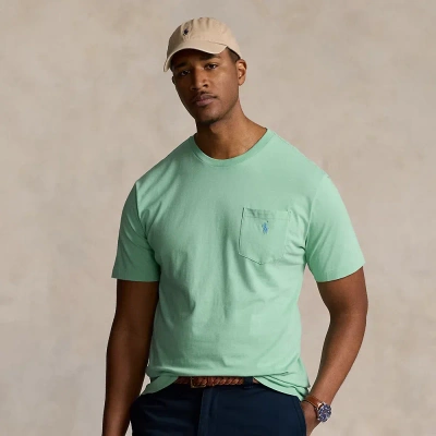 Polo Ralph Lauren Jersey Pocket T-shirt In Celadon