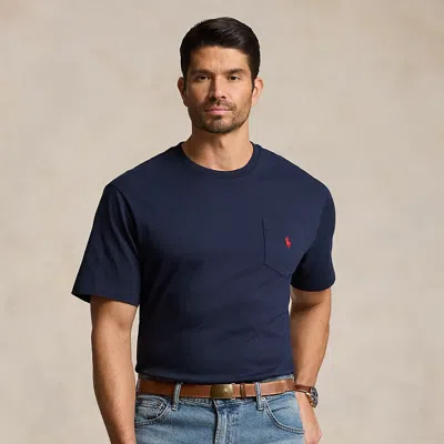 Polo Ralph Lauren Jersey Pocket T-shirt In Ink