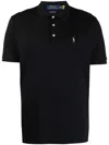 Polo Ralph Lauren Men's Slim Fit Short Sleeve Polo Shirt In Black