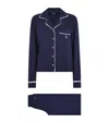 Polo Ralph Lauren Jersey Pyjama Set In Navy