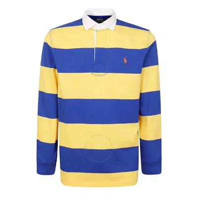 Polo Ralph Lauren Jersey Rugby Polo Shirt In Yellow
