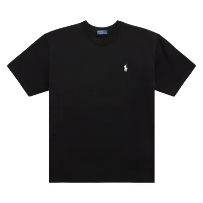 Pre-owned Polo Ralph Lauren Jersey Short-sleeve T-shirt 'polo Black' | Women's Size M