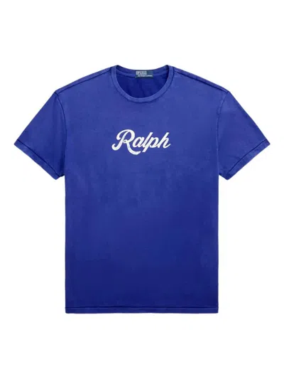 Polo Ralph Lauren Jersey T-shirt Clothing In Blue