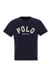 POLO RALPH LAUREN POLO RALPH LAUREN JERSEY T-SHIRT WITH CLASSIC-FIT LOGO