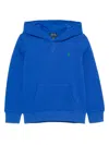 Polo Ralph Lauren Fleece Hoodie In Blue