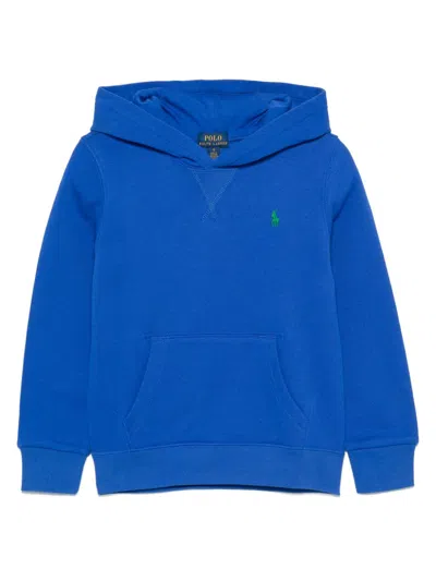 POLO RALPH LAUREN JERSEY-TEXTURE HOODIE