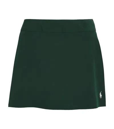 Polo Ralph Lauren Jersey Wimbledon Skort In Green