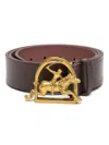 Polo Ralph Lauren Jmp Plyr Elev Plaque Smooth Leather Polo Belt Accessories