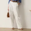 Polo Ralph Lauren Jody Washed Cotton Pant In White