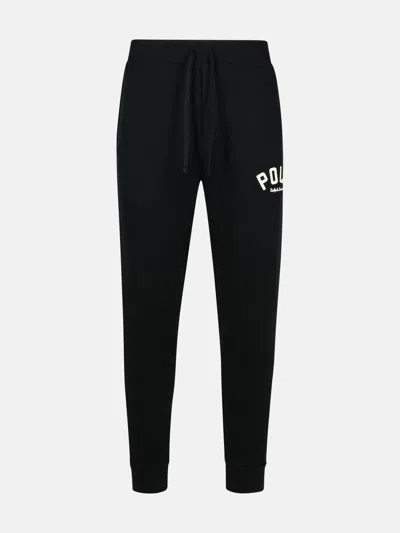 Polo Ralph Lauren 'jogger' Black Cotton Pants