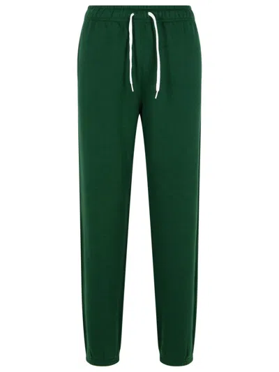 POLO RALPH LAUREN POLO RALPH LAUREN 'JOGGER' GREEN COTTON BLEND PANTS