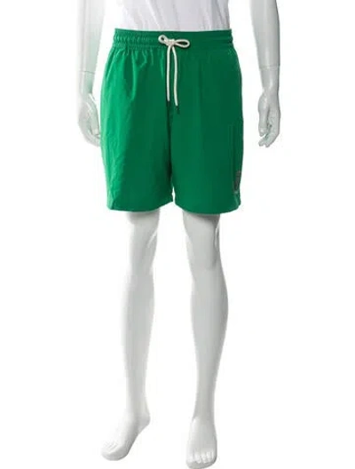 Pre-owned Polo Ralph Lauren Jogger Shorts In Green