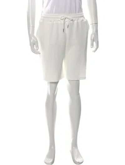 Pre-owned Polo Ralph Lauren Jogger Shorts In White