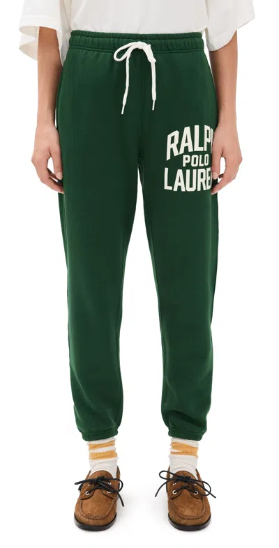 Polo Ralph Lauren Jogger Sweatpants Northwest Pine In Green