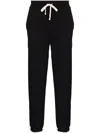 Polo Ralph Lauren Relaxed Fit Trousers With Drawstring Waist And Tapered Leg In Black