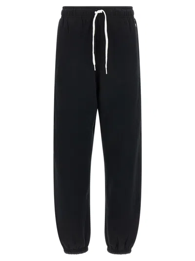 Polo Ralph Lauren Prl Flc Pnt-ankle-athletic In Black