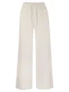 Polo Ralph Lauren Jogging Trousers With Drawstring In Neutral