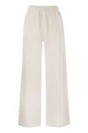 Polo Ralph Lauren Jogging Trousers With Drawstring In White