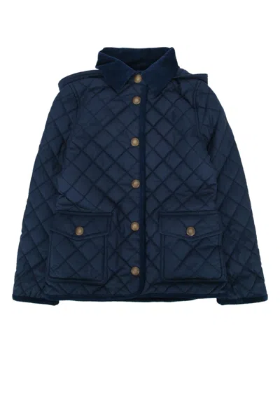 Polo Ralph Lauren Jr Audrey Bomber Jacket For Kids In Blue