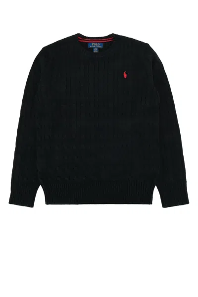 Polo Ralph Lauren Jr Kids Knit Sweater In C3807poloblack