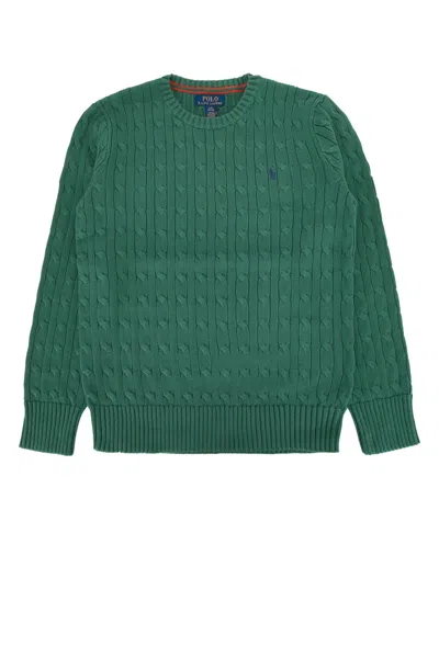 Polo Ralph Lauren Jr Kids Knit Sweater In Veranogreenc0794