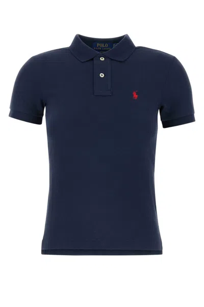 Polo Ralph Lauren Jr Kids Piqué Polo Shirt In Blue