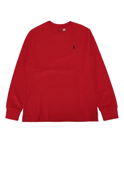 Polo Ralph Lauren Jr Knit Sweater For Kids In Rl2000red