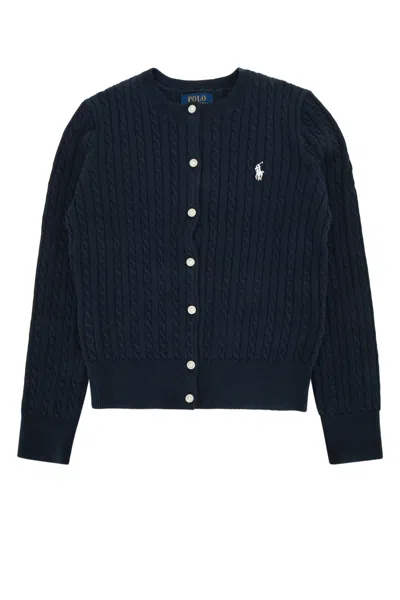 Polo Ralph Lauren Jr Mini Cable-knit Sweater In Multi