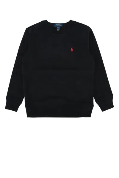 Polo Ralph Lauren Jr Polo Knit Long Sleeve Top For Kids In White