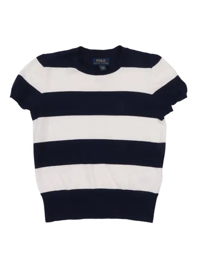 Polo Ralph Lauren Jrsycardiset-sets-jumper Set In Blue