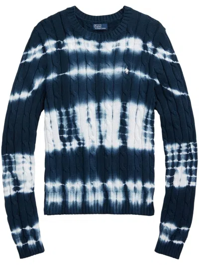 Polo Ralph Lauren Julianna Cable-knit Jumper In Blue