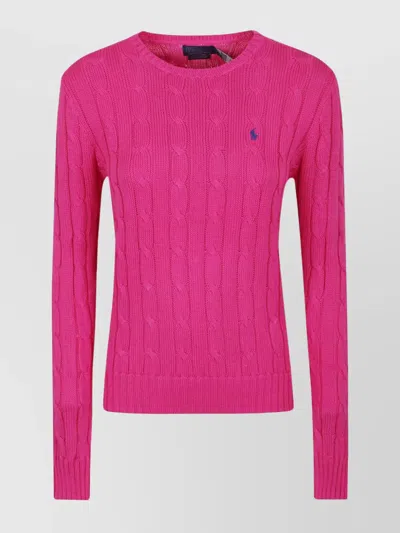 POLO RALPH LAUREN JULIANNA CABLE KNIT PULLOVER