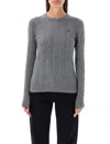 Polo Ralph Lauren Julianna Sweater In Battalion Grey