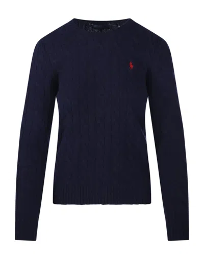 Polo Ralph Lauren Julianna Long Sleeve Pullover In Black