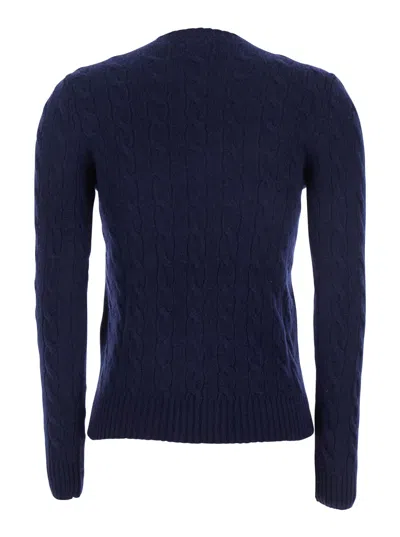 Polo Ralph Lauren Julianna-long Sleeve-pullover In Blue