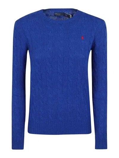 POLO RALPH LAUREN SUÉTER CUELLO REDONDO - AZUL OSCURO