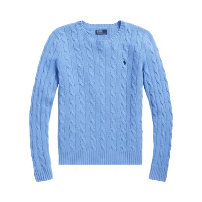 Pre-owned Polo Ralph Lauren Julianna Long-sleeve Pullover 'new Litchfield Blue'