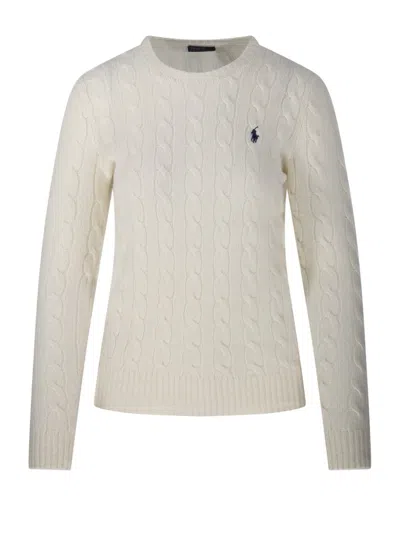 Polo Ralph Lauren Julianna Long Sleeve Pullover In Neutral