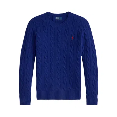 Pre-owned Polo Ralph Lauren Julianna-long Sleeve-pullover 'winter Night Navy' | Blue | Women's Size S