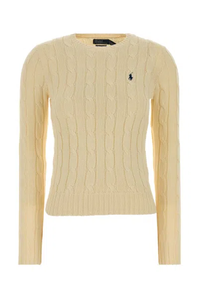 Polo Ralph Lauren Julianna-long Sleeve-pullover In Yellow