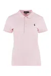 Polo Ralph Lauren 'julie' Pink Polo Shirt With Classic Collar And Pony Embroidery On The Front