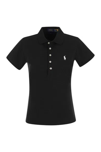 POLO RALPH LAUREN POLO RALPH LAUREN JULIE COTTON POLO SHIRT