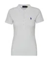 Polo Ralph Lauren Slim Fit Stretch Polo Shirt In White
