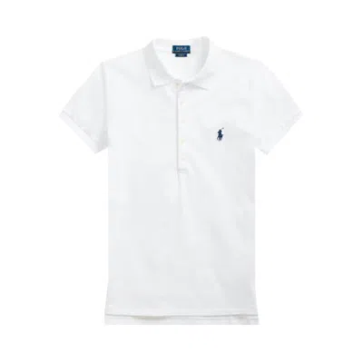 Pre-owned Polo Ralph Lauren Julie Short-sleeve Polo Shirt 'white'