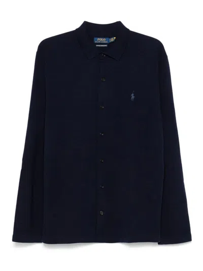 POLO RALPH LAUREN SUÉTER CUELLO REDONDO - AZUL