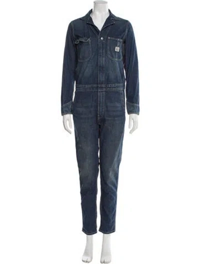 Pre-owned Polo Ralph Lauren Jumpsuit In Blue