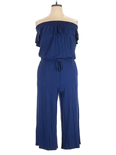 Pre-owned Polo Ralph Lauren Jumpsuit In Blue