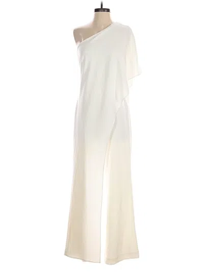 Pre-owned Polo Ralph Lauren Jumpsuit In Ivory