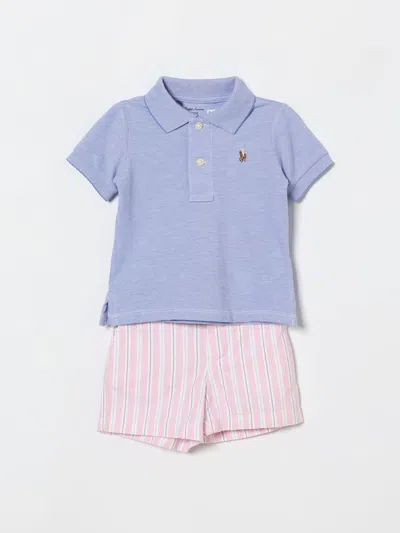 Polo Ralph Lauren Babies' Jumpsuit Kids  In Blue