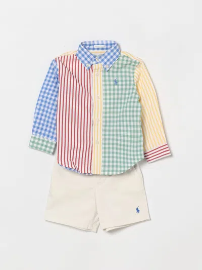 Polo Ralph Lauren Babies' Jumpsuit Kids  In Multi